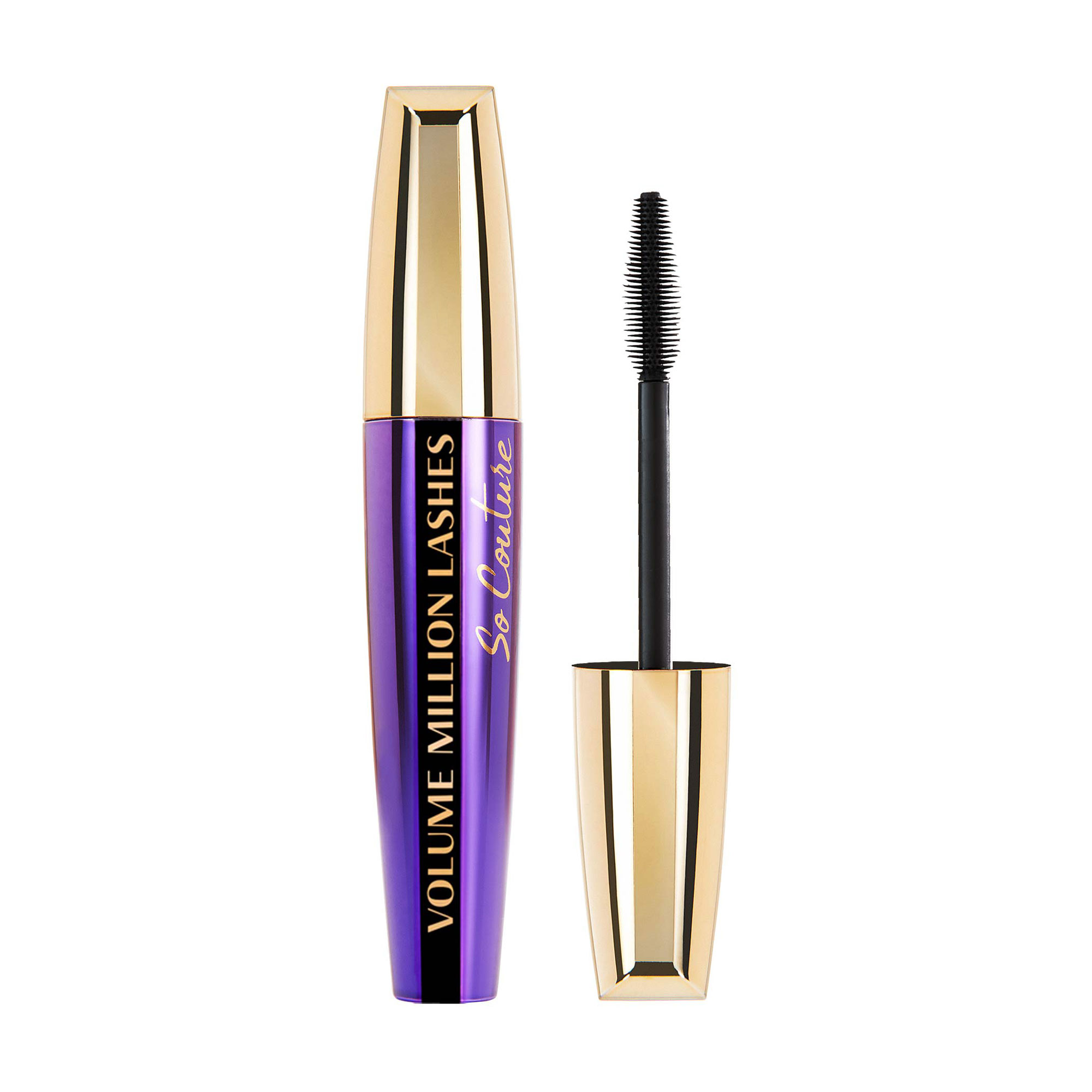 Туш для вій L'Oreal Paris Volume Million Lashes So Couture So Black Об'єм та розділення, екстрачорна, 9.5 мл